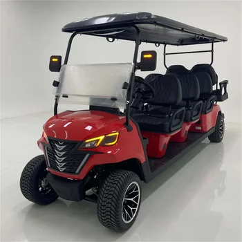 2025 Hunting Off-Road Vehicle 72V Lithium Battery Adults Cars 4 Seaters Golf Cart