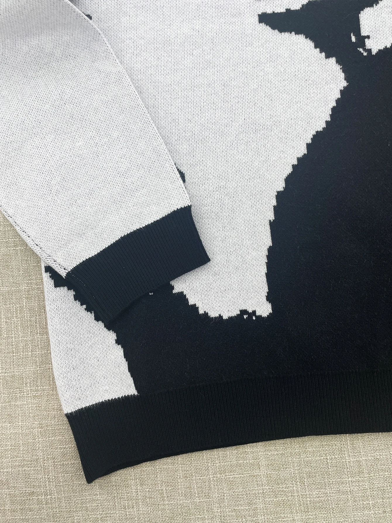 temperament commuter style pullover sweater for women's autumn and winter new loose all-match crew-neck knitwear