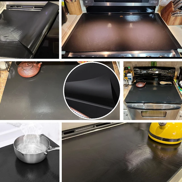 Silicone Induction Hob Protector Mat Induction Cooktop Mats Non-Slip Baking  Plate Protection Pad Kitchen Accessories 52x78cm - AliExpress