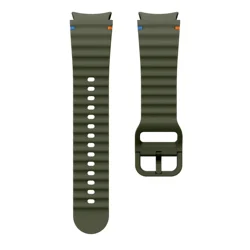 Enhanced Silicone Sports Strap for Smartwatch - Versatile and Durable Design (Dark green)