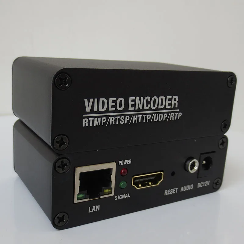 1-Channel H.265 H.264 HD TO IP Live Streaming SRT Encoder For Facebook Youtube