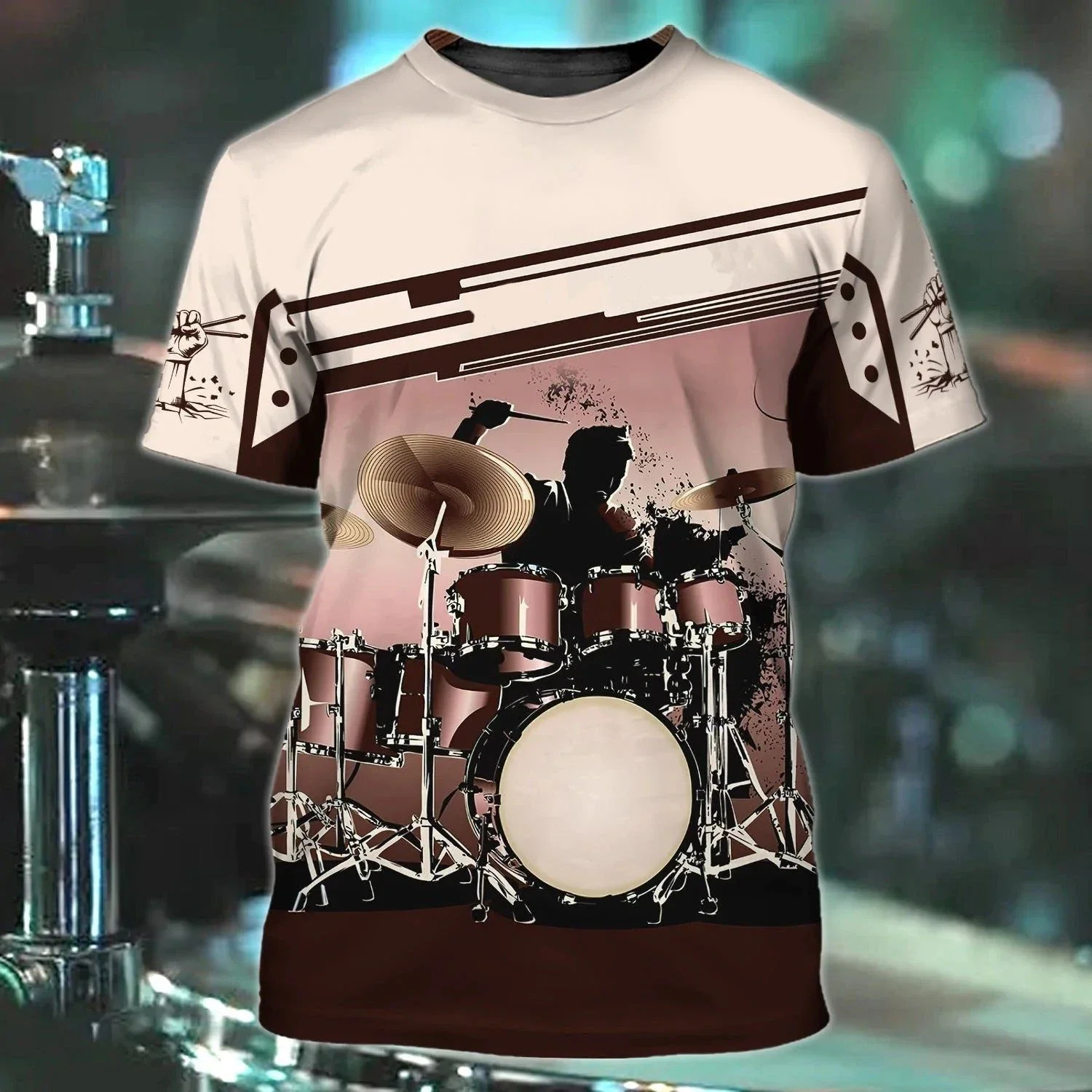 WOXIHUAN Magliette Uomo Divertenti Manica Corta T-Shirt 3D Muscoli Stampato Magliette Uomo Palestra Manica Corta Camicia