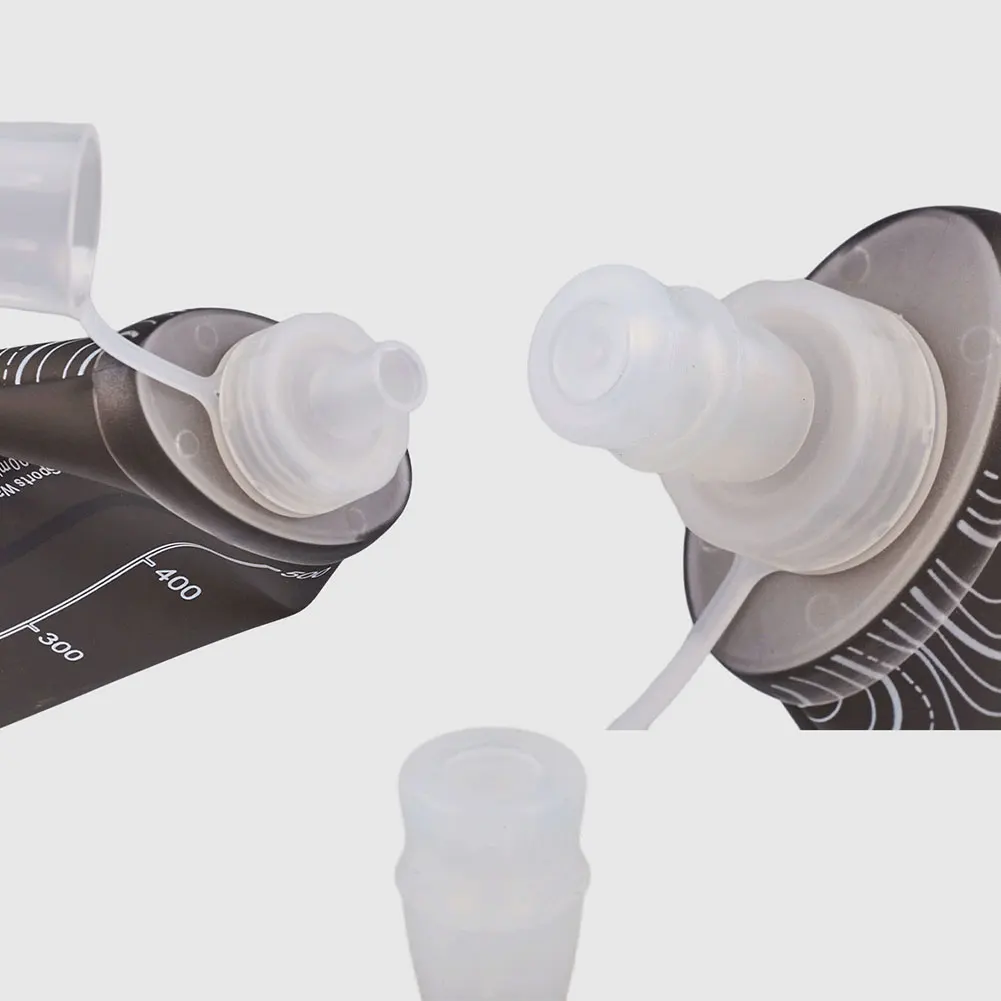 500ml 접이식 물 주머니 초경량 물병 파우치 접이식 수분 공급 병 접이식 물병 야외 스포츠 용품