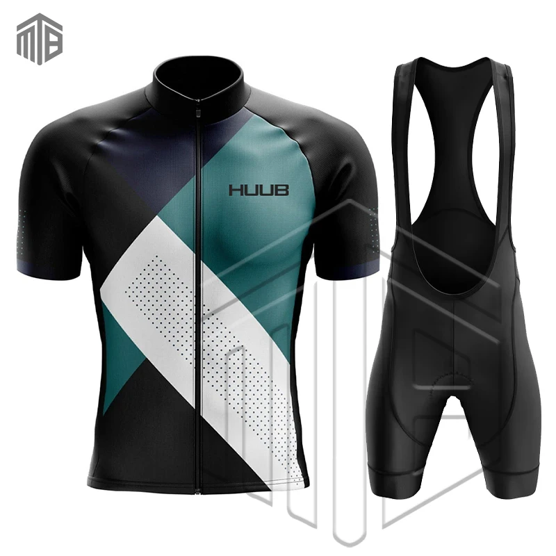 HUUB Cycling Jersey Sets ProTeam Cycling Clothing Suit Bike Jacket kits Short Sleeve Bicycle Shirt Ciclismo Maillot