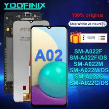 

New 6.5" Original For Samsung Galaxy A02 LCD Display SM-A022F/DS Touch Screen Digitizer For LCD SM-A022F SM-A022M