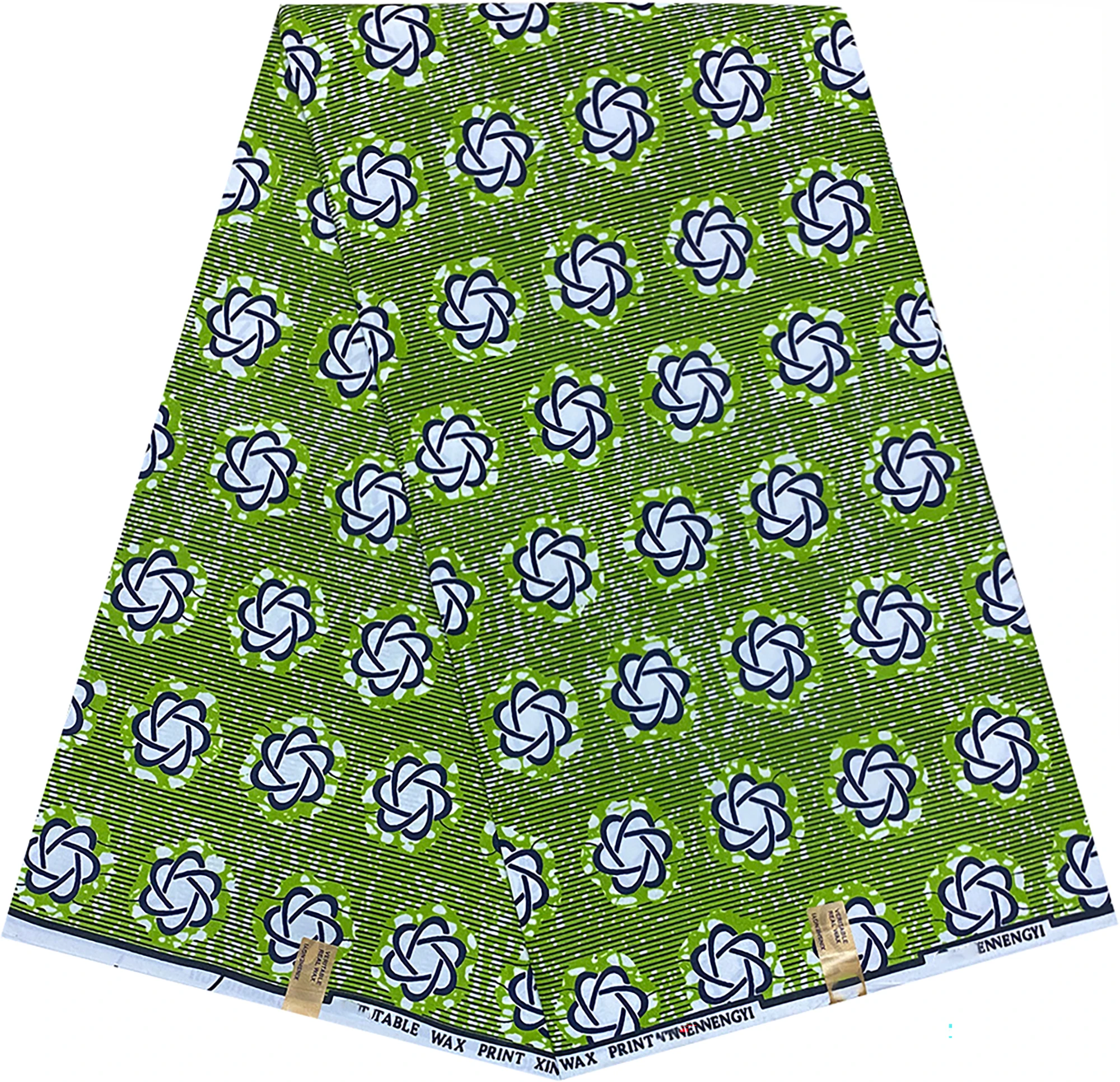 Elegant Polyester African Fabric Traditional African Ankara Batik Fabric Clothing Handmade DIY Dress Material