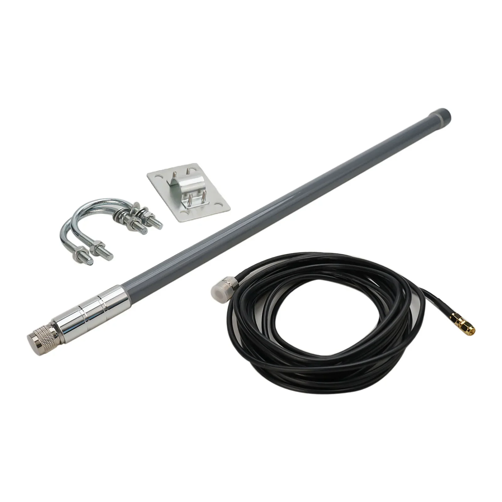 헬륨 옴니 안테나 키트 550mm 단일 코어 와이어 수직 편광, 도시 감시용, 12dBi 868-915MHz