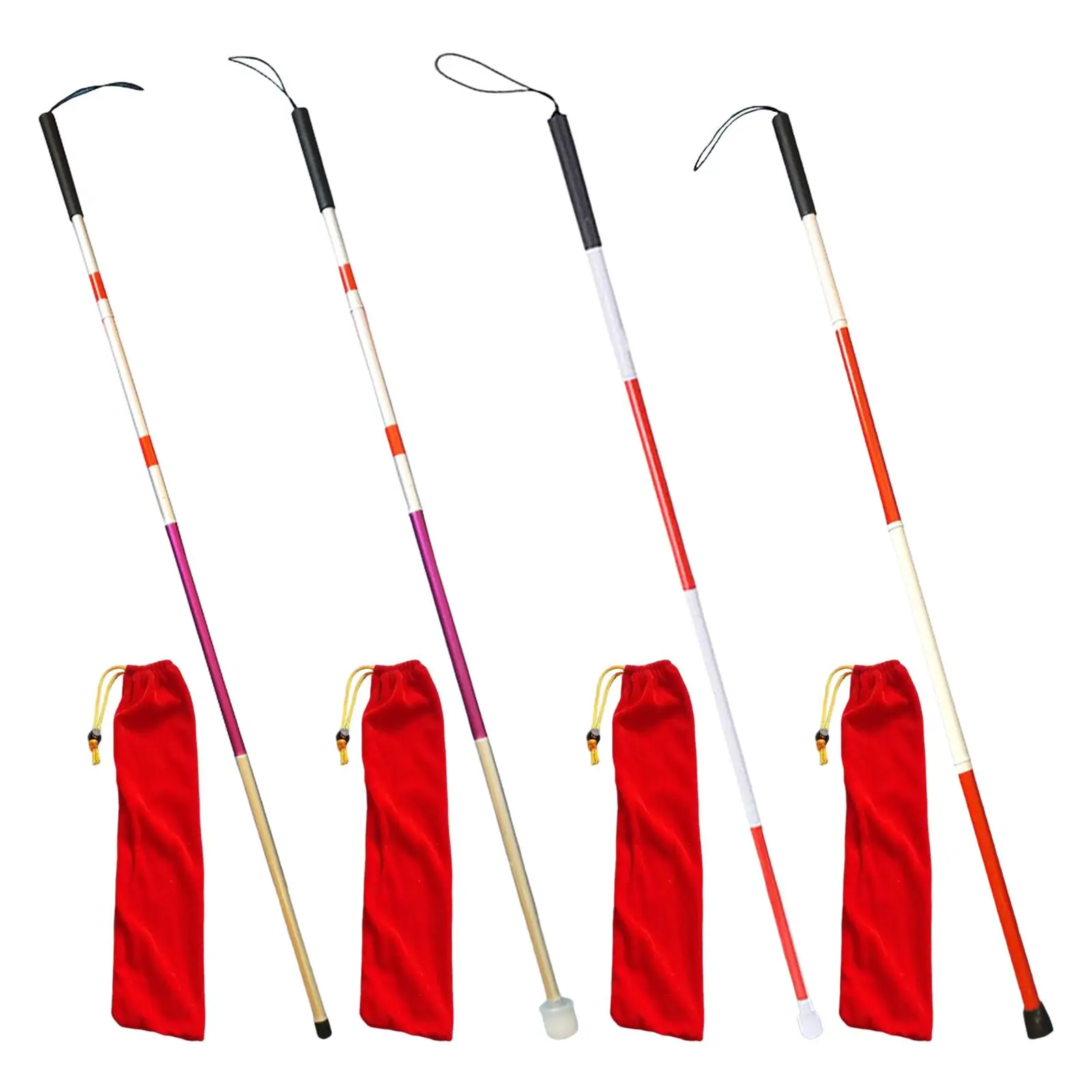 Foldable Cane Hand   Comfortable Walking Cane Blind People Blind 6