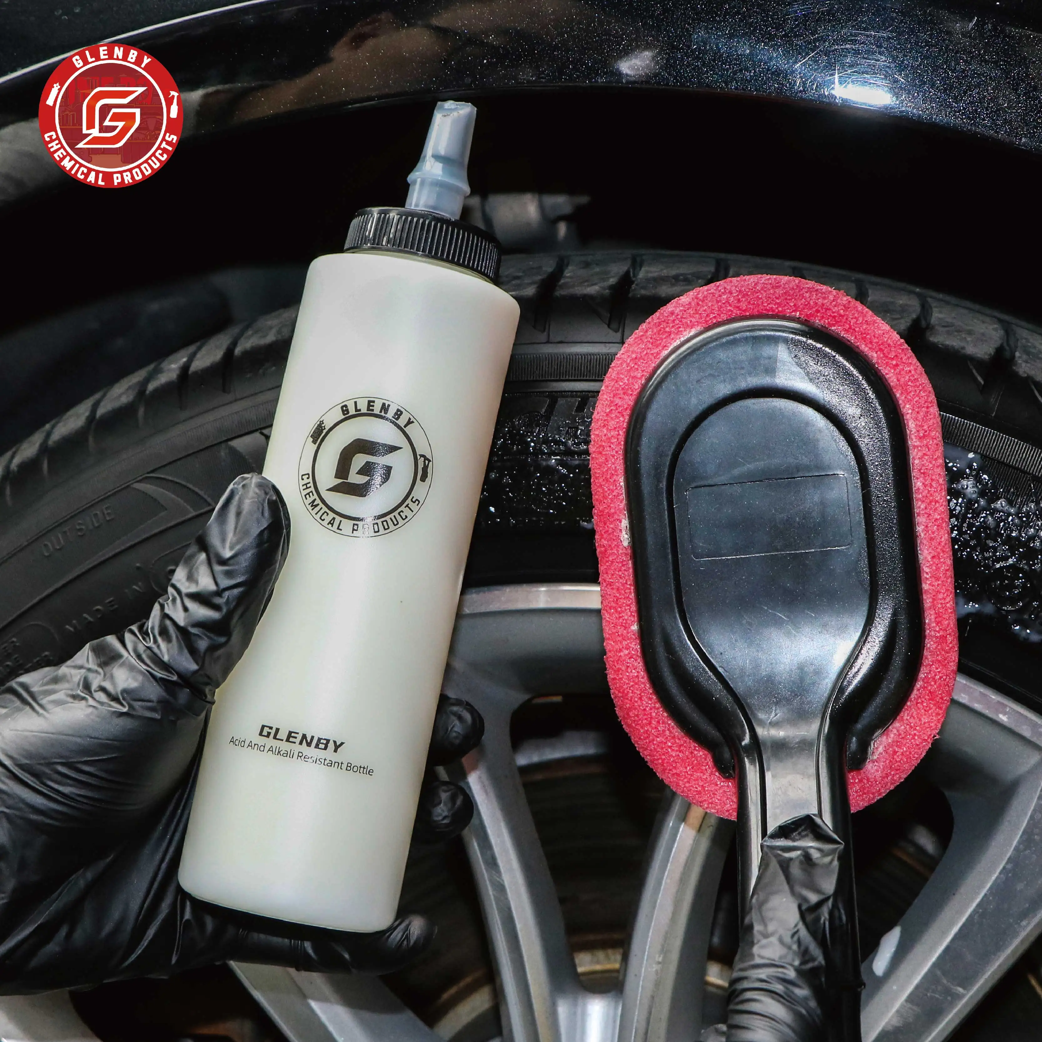 Bottled car beauty push-pull car wash polishing abrasive decontamination wax acid and alkali resistant wax separating jar