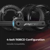 Magene PES P505 Power Meter Crankarm Cycling Spider-Based Power Meter 110 BCD 4 Bolt24mm Steel Spindle ANT Bluetooth Pedal Chain 2