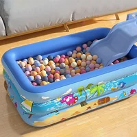Summer Baby Inflatable Swimming Pool 120cm Large Framed Pools Garden Kids Baby Bath Bathtub Outdoor Indoor Water Game Party Toys 2