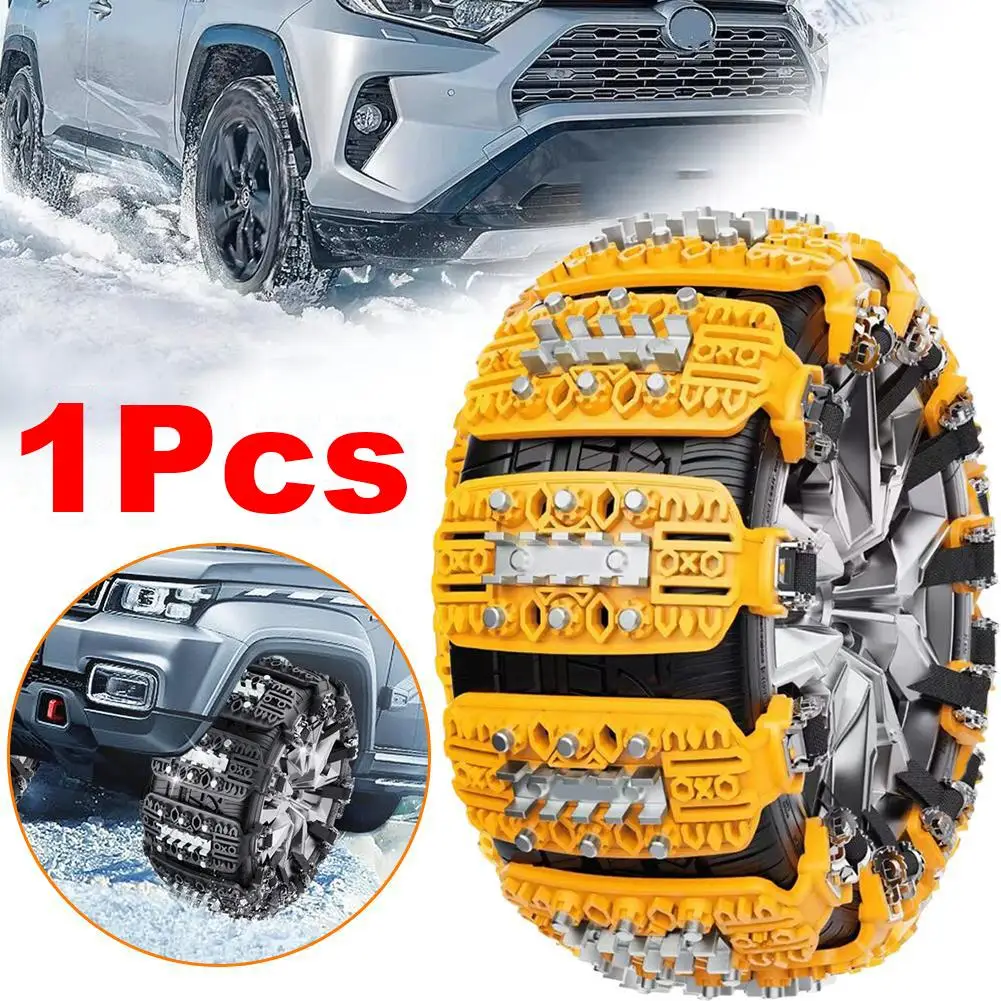 Snow Chain Wheel Chains Universal Snow Tire Anti Skid Wheel Car Accessories Chain Non-slip Safety Chains Winter Tire X5m6