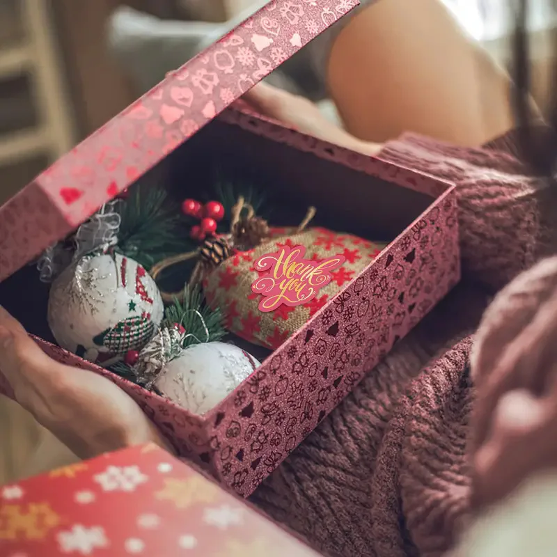 50Pcs Creative Thank You Cards Small Business Pink Thank You Cards for Small Business