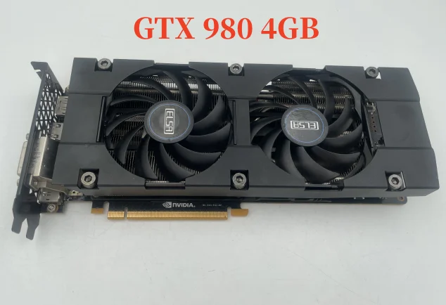 Elsa Gtx 980 4 Gd5 Oc Gaming Gpu Schede Video Nvidia Geforce Gtx 980 4Gb Scheda Grafica Desktop Pc Computer Game Vga Usato