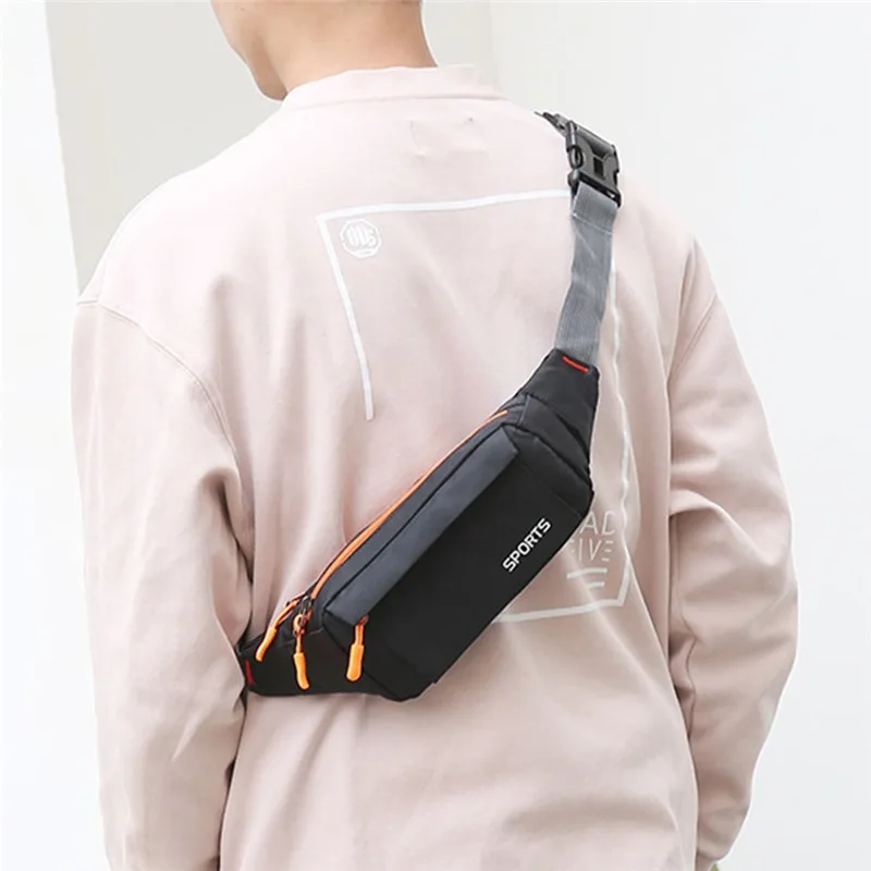 

Male Waist Bags Casual Functional Belt Bag Women Fanny Packs Large Pouch Phone Money Belt Bag Travel Hip Cross Body Bags for Men