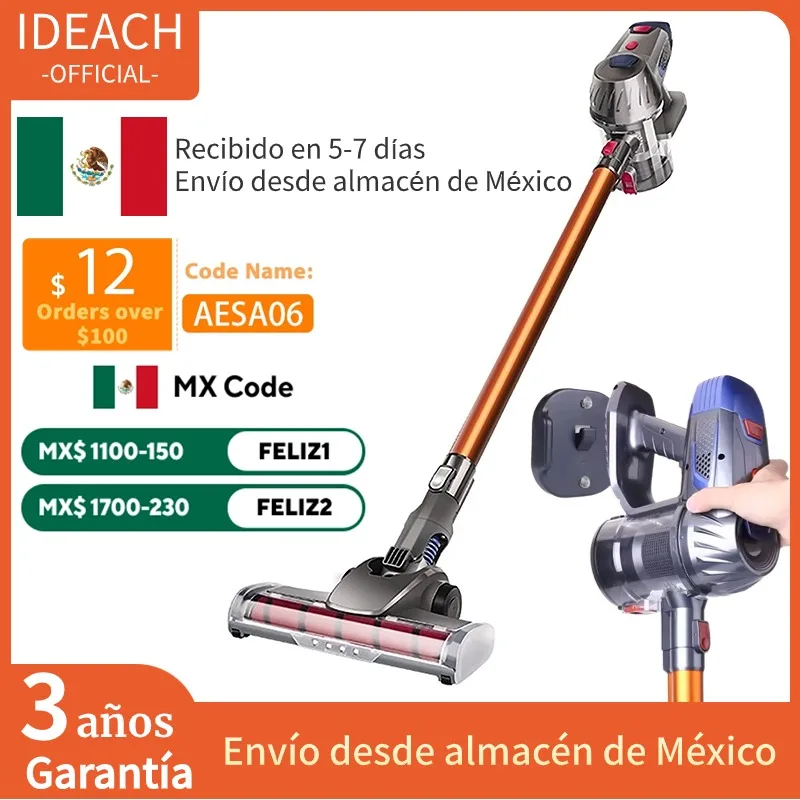 무선 핸드헬드 진공 청소기, 강력한 흡입, 150W 듀얼 모터 무선에어건, LED 조명, 전기 스위퍼, 무선 가정용 먼지 청소기, 15kPa 무선청소기 한국형 220v 