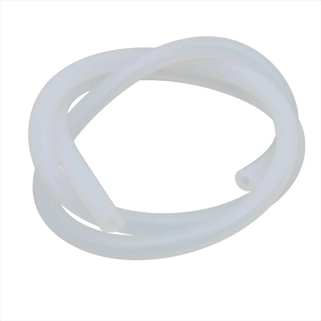 

Keszoox 4mm x 10mm High Temp Resistant Silicone Rubber Tube Hose Pipe Translucent 1 Meter Long