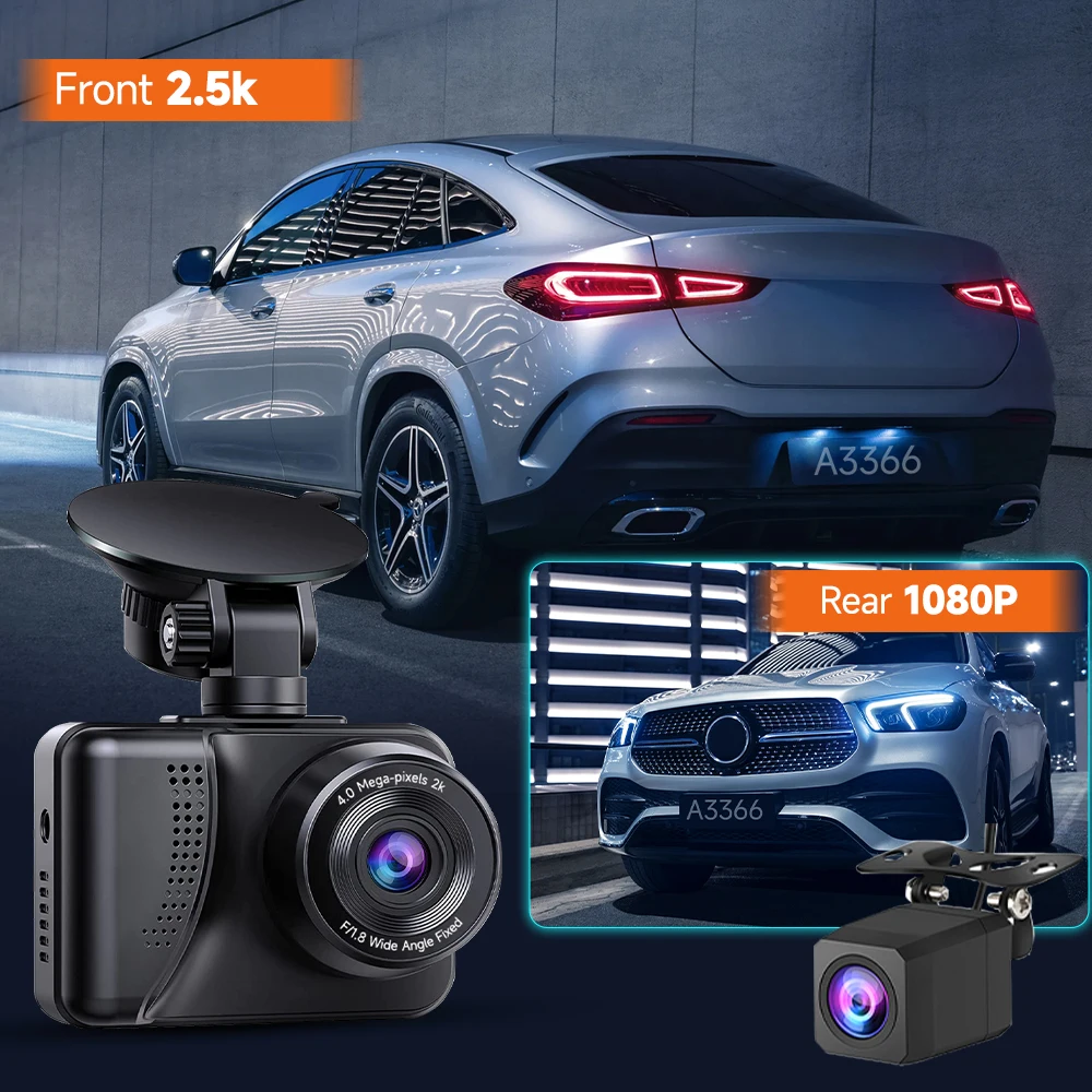 Soybean ZD35 Action Video Cameras WiFi HD 1080P 2.0" Screen 160&deg; Wide Angle Night Vision Car DVR Video Sports Recording Dashcam