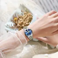 POEDAGAR Fashion Ladies Watch Waterproof Luminous Date Week Watch for Woman High Quality Stainless Steel Women's Quartz Watches - Image 6