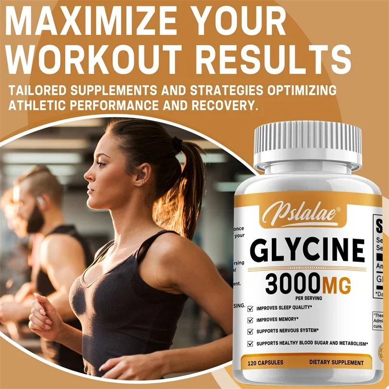 Glycine promotes relaxation restful sleep supports cognitive function emotional balance neurological health