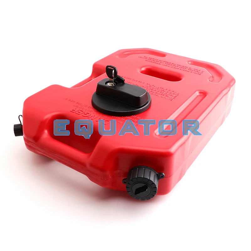 10L Litrer red Jerrycan Plastic Fuel Tank Spare Petrol Oil Jerry Can Car Motorcycle ATV SUV UTV Gasoline Storage Tank Jerrycan