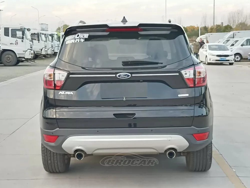 Glossy Black Spoiler DMXTOP Glossy Black ABS Rear Spoiler For Ford Kuga ...