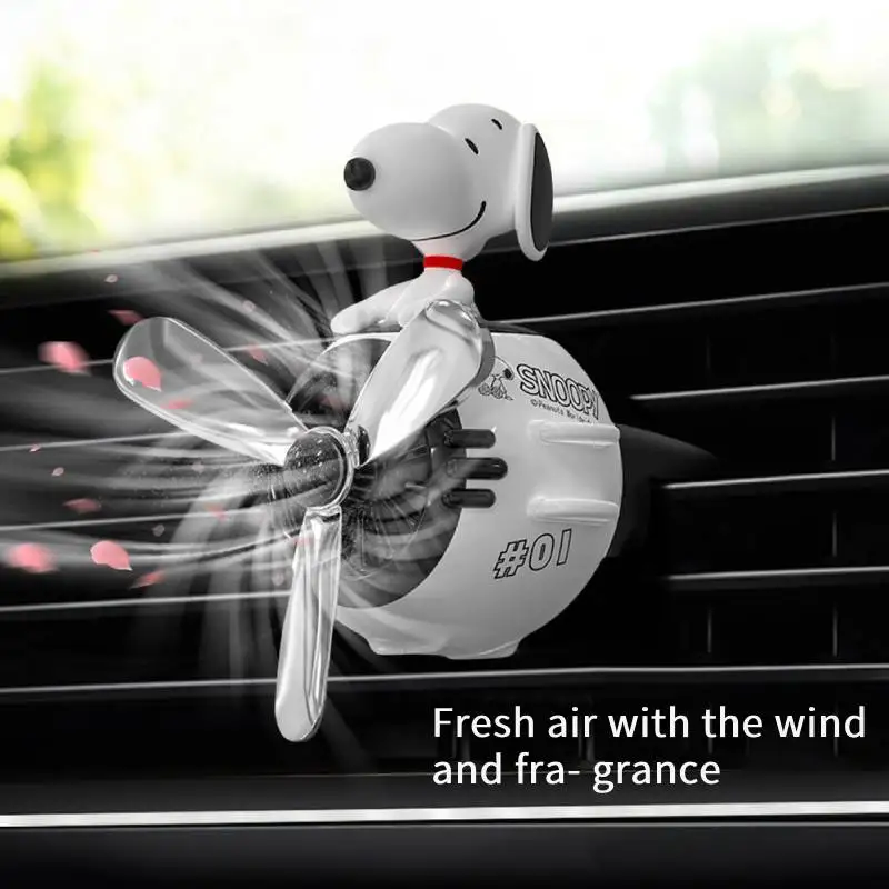 Car Air Freshener Refills Cute-Snoopy Anime Pilot Car Air Freshener