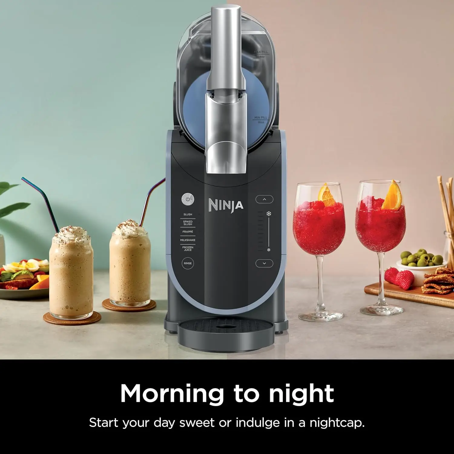 Professional Frozen Drink Maker Technology, Frozen Drink & Slushie Machine, 5 Preset Programs, Frozen Margaritas 2