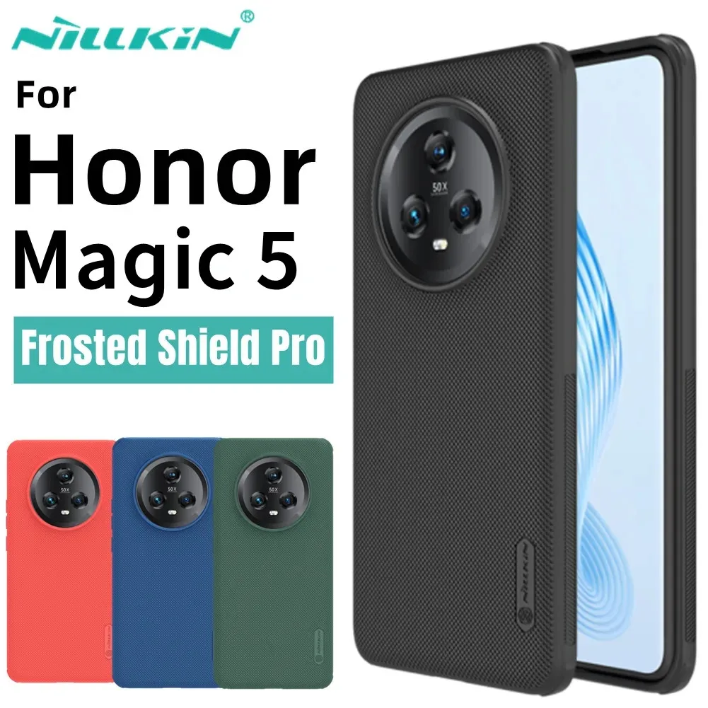 

Чехол Nillkin для Huawei Honor Magic 5, матовый защитный чехол Pro из ТПУ, жесткий корпус из поликарбоната, ударопрочная задняя крышка для Honor Magic 5