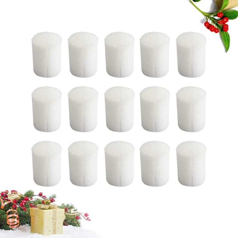 100Pcs Hydroponic Sponge Cylindrical 19 Mm For Vegetable Plant Cultivation In Net Pots, Plant Growth Accessories 4