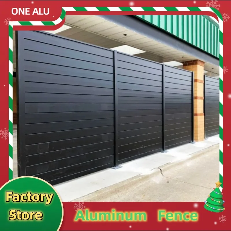 Privacy Fence Panels Modern Aluminum Security Fence Easily Assembled Classic Metal Garden Garden Fence Artificial Fence Panels