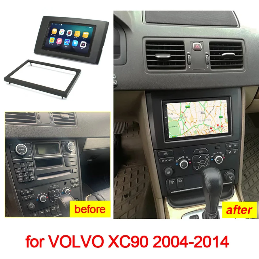 7TouchScreenAndroidCarRadioVideoMultimediaPlayerForVolvoXC90