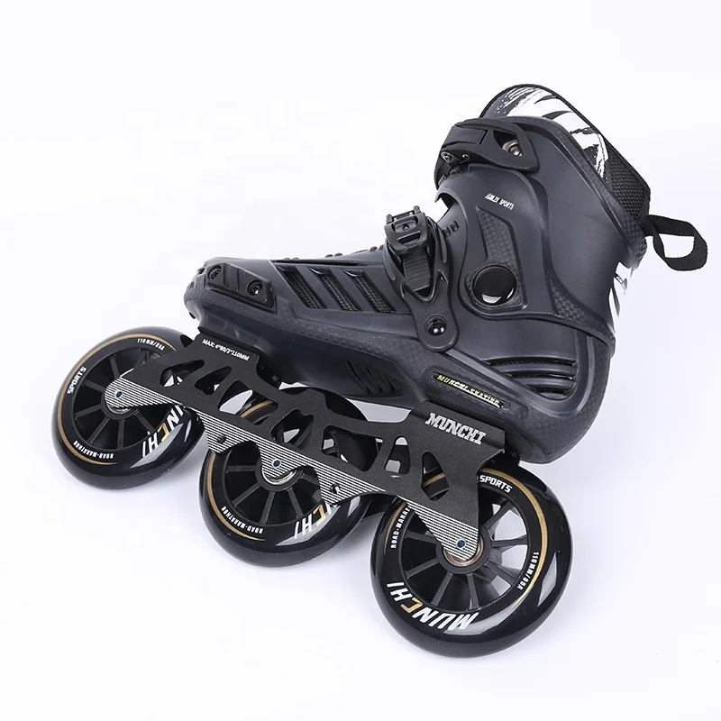 EACH High Quality Skate Inline Professional Speed Slalom Skate Roller Skating Man Roller Shoes For Adult Man With 3 Wheels