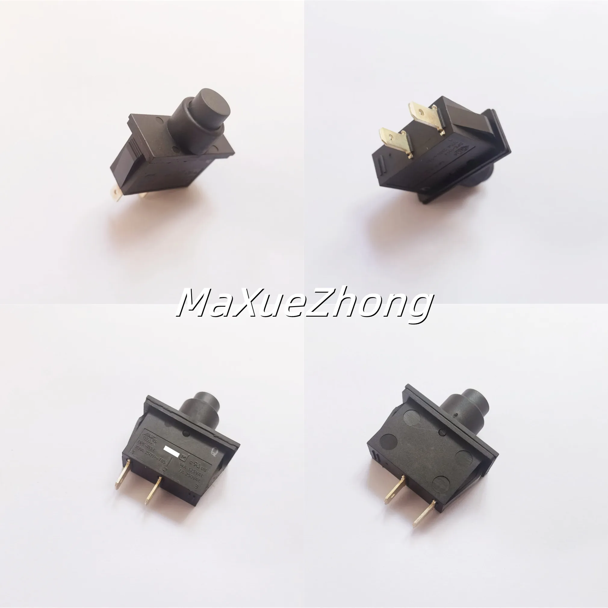 Original new 100% DPE-1114 self-locking power switch 2pin vacuum cleaner button switch 7A