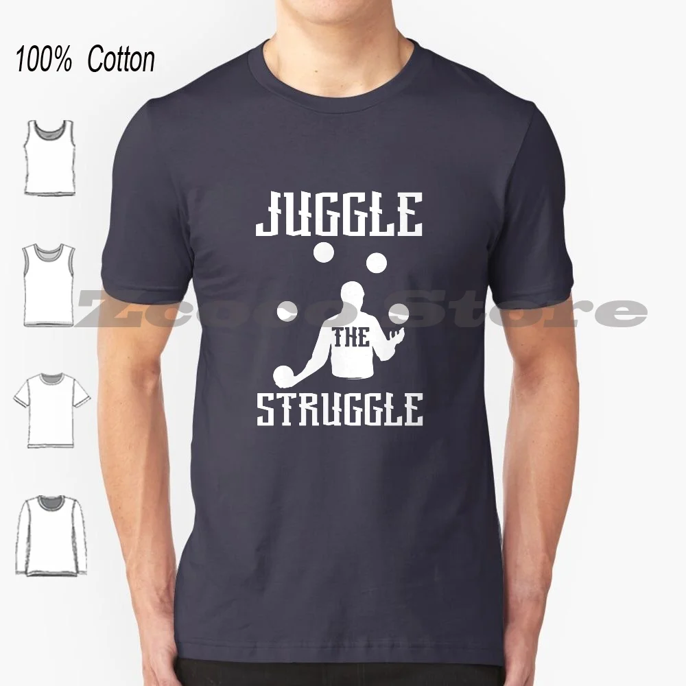 Artista 100% Cotone Uomo E Donna Soft Fashion T-Shirt Diabolo Devil Circus Artist Artisty Balls Performer Clown Jesters Circus