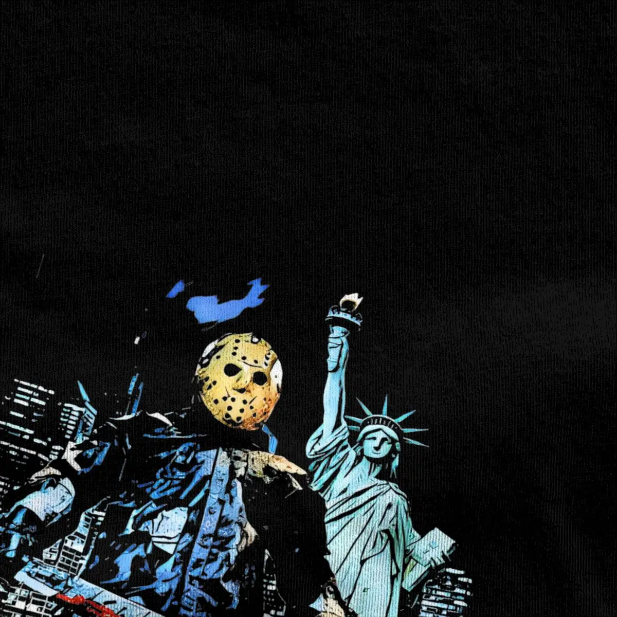 Friday 13th Jason Voorhees Takes Manhattan T Shirt Men's 100