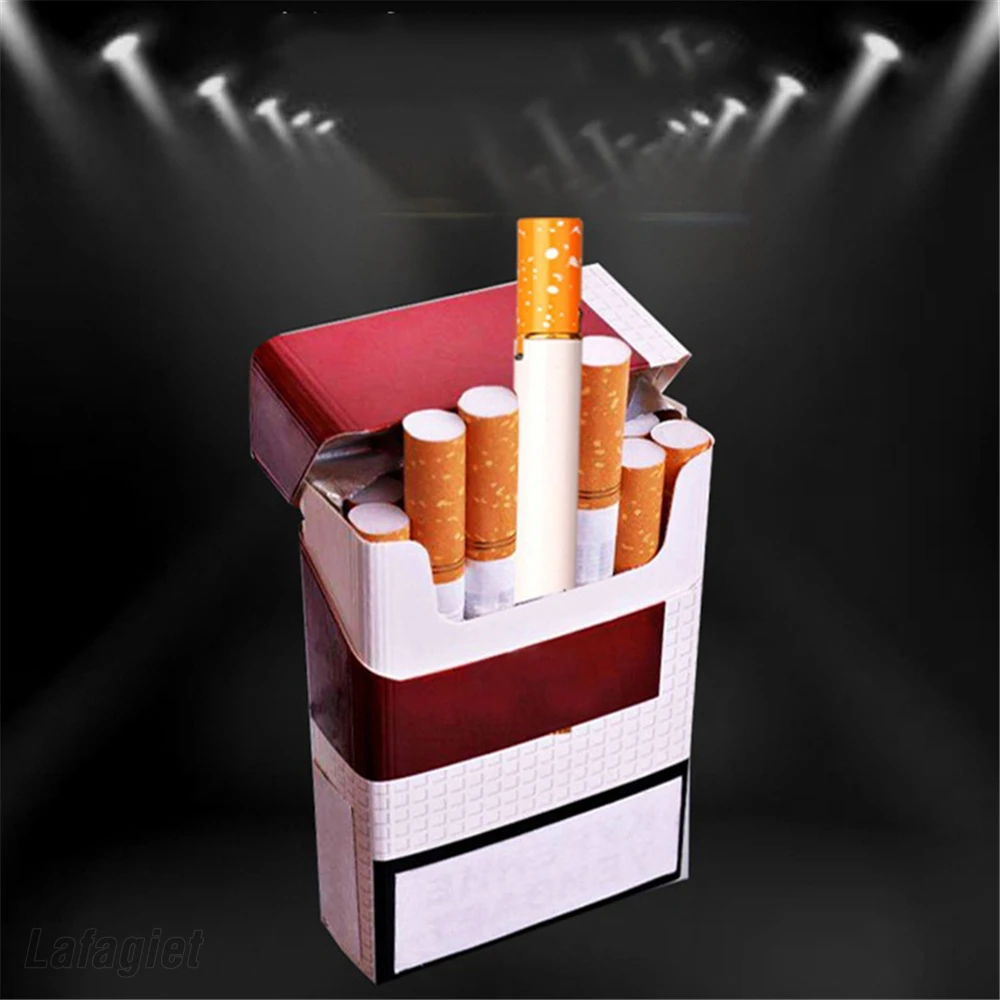 Mini briquet en forme de cigarettes rechargeable