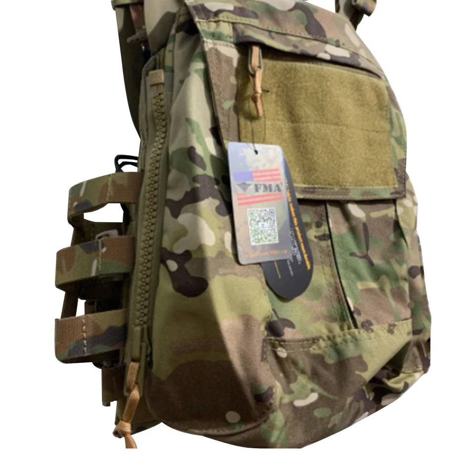 Panneau Arrière Adaptateur Pour Gilet Tactique CPC / JPC2.0 – Fermeture éclair – Neuf