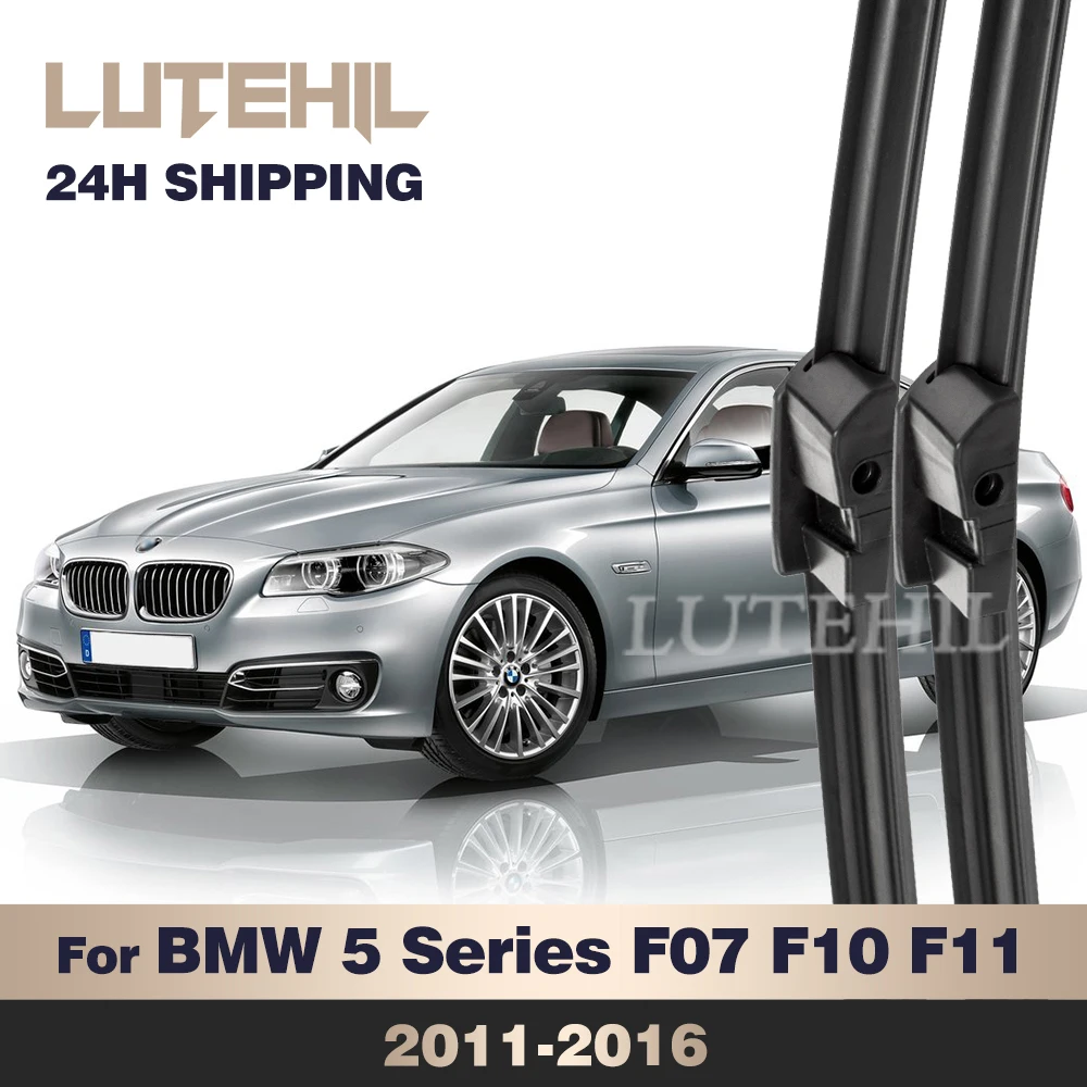 For BMW 5 Series F07 F10 F11 2011-2016 2012 2013 2014 2015 Wiper Front Wiper Blades Windshield Windscreen Window Brush 26"+18"