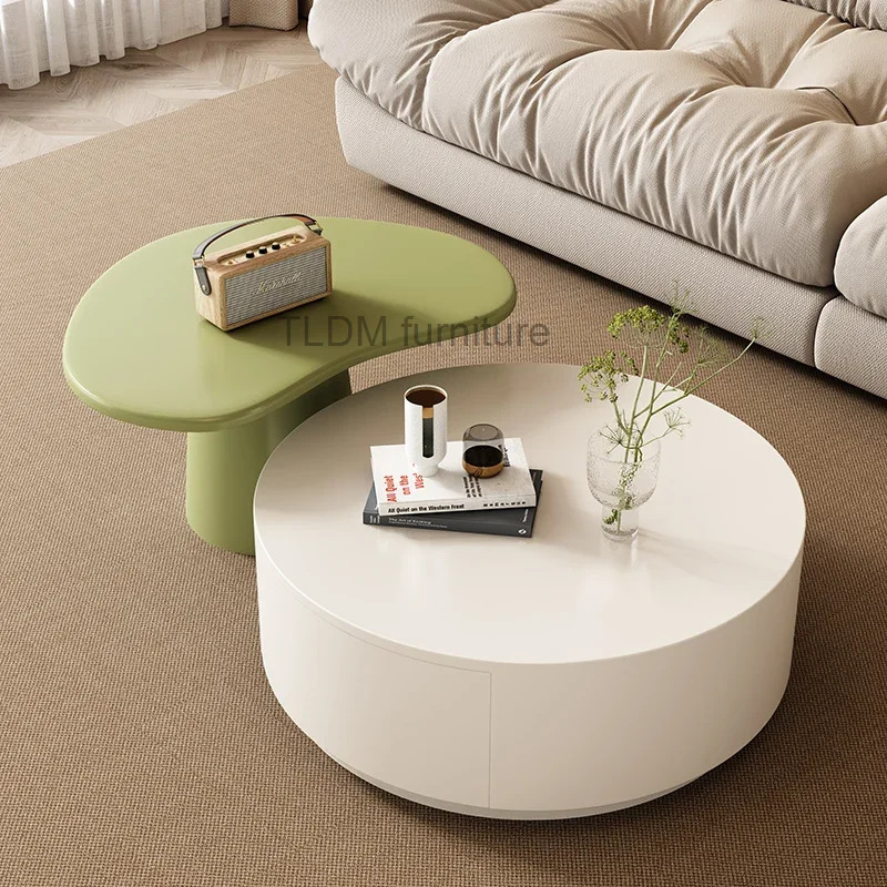 

Unique Removable Coffee Tables Unbreakable Retro Regale Designer Coffee Tables Floor Entryway Kaffee Tische Home Decorations