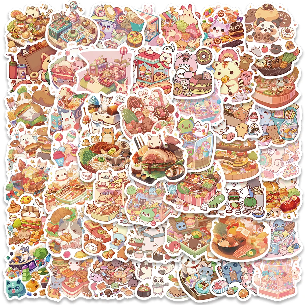 Kawaii Cute Fruits Sticker Image, in the Style of Kawaii Art, Meme