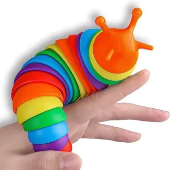 Colorful Slug Fidget Toy 1