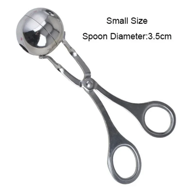 Meatball Maker Stainless steel meatball clip fishball rice ball making mold squeeze meatball artifact kitchen gadget