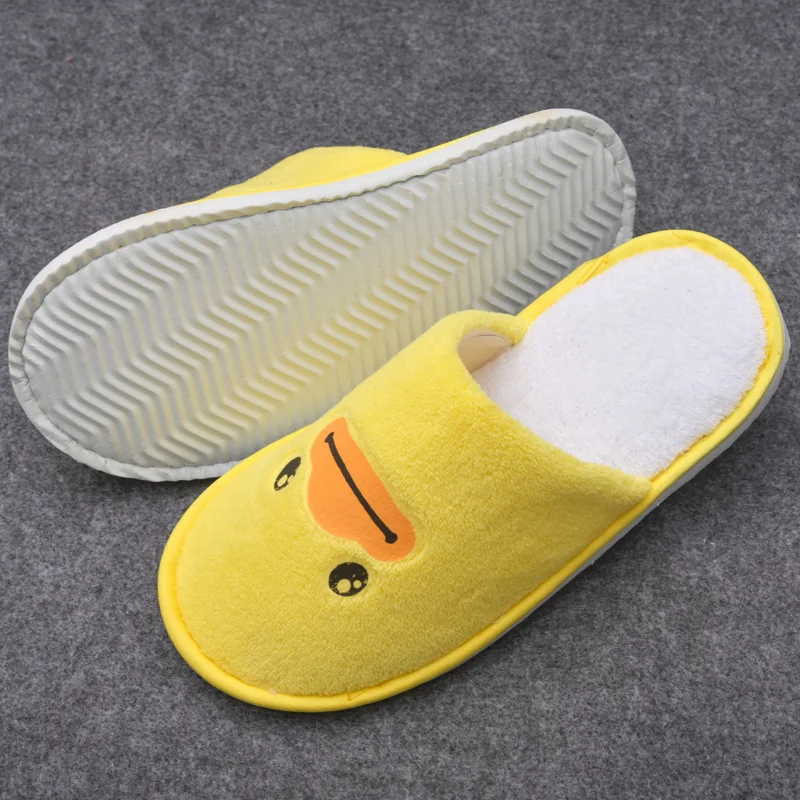 5 Pairs/Lot Winter Slippers Girls Boys Disposable Hotel Slippers Kid's Home Slides Travel Sandals Hospitality Guest Footwear