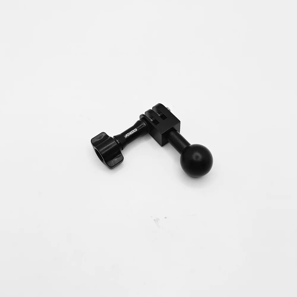 알루미늄 2CM 볼 헤드 마운트 1/4-20 나사형 메탈 어댑터 고프로 SJCAM 인스타360 아카소 DJI 오스모 액션 카메라 액세서리