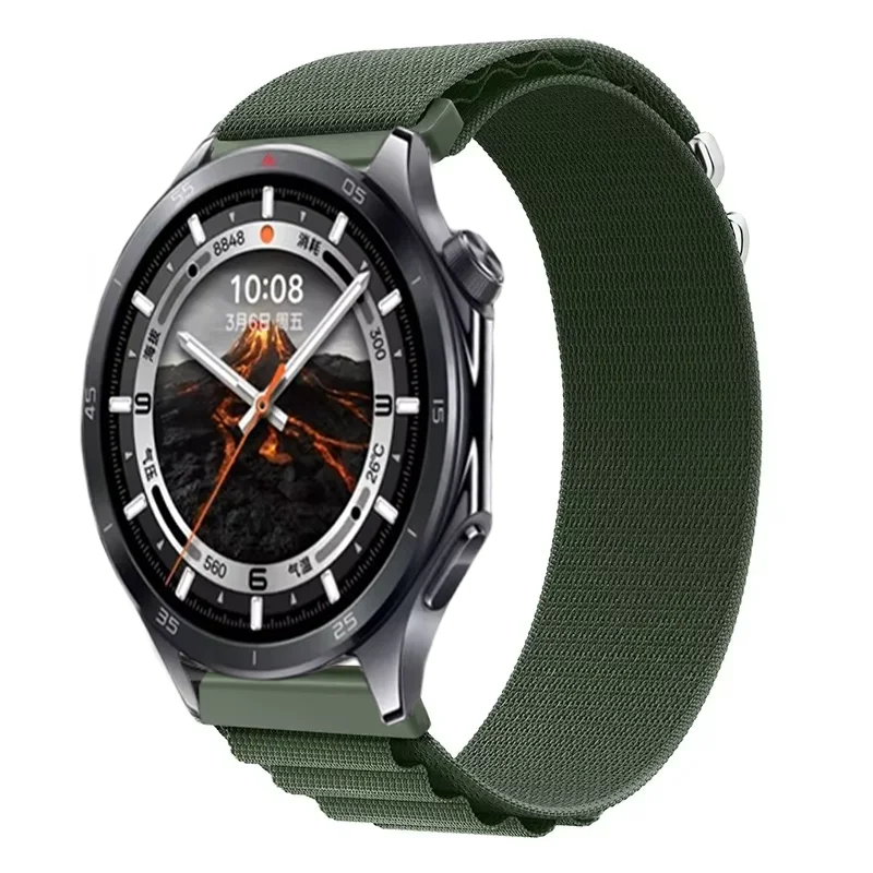 Alpine Nylon Loop Band - Sport Breathable Wristband, 20mm/22mm
