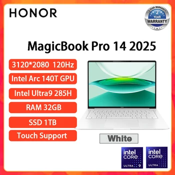 HONOR MagicBook Pro 14 2025 Laptop Intel Core Ultra 5 225H 32GB 1TB 14.6" Inch 3.1K 120Hz Gamer Computer PC Notebook Ultrabook 11
