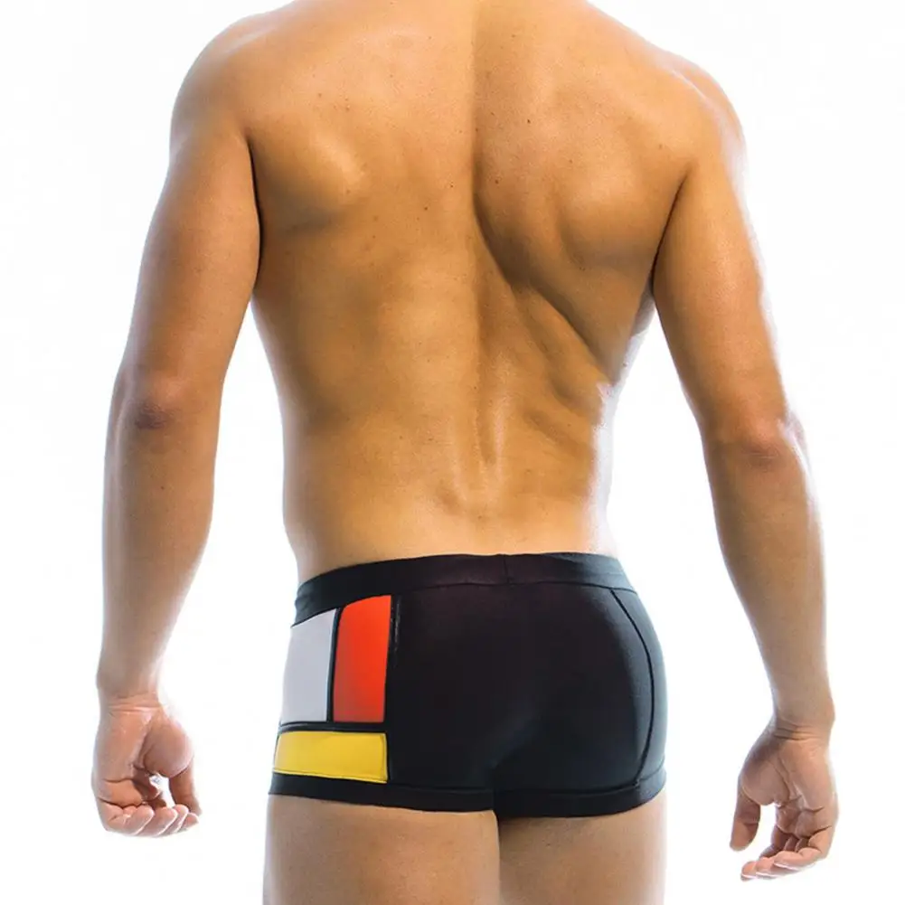 Men Pants Quick Dry Trunks with Elastic Waistband for Water Sports Surfing Bathing Swimming