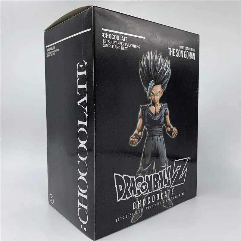 Generic Anime Dragon Ball Z Figure Gohan Super Saiyan Chocolate Black