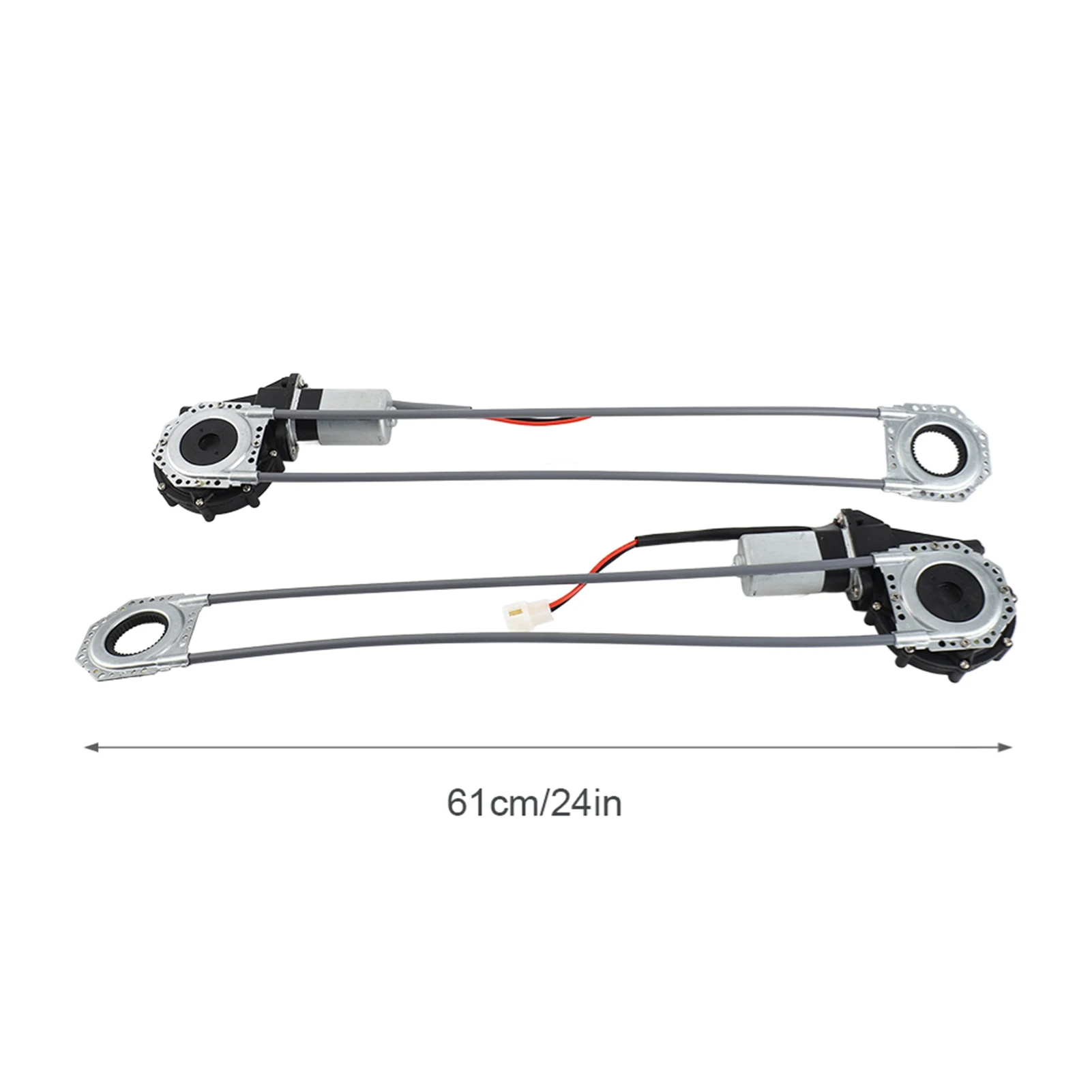 Universal Electric Power Window Lift Roll Up Regulator Conversie Kit Elektrische Raam Lift Kit voor 2 Deur Pickup Truck Van SUV